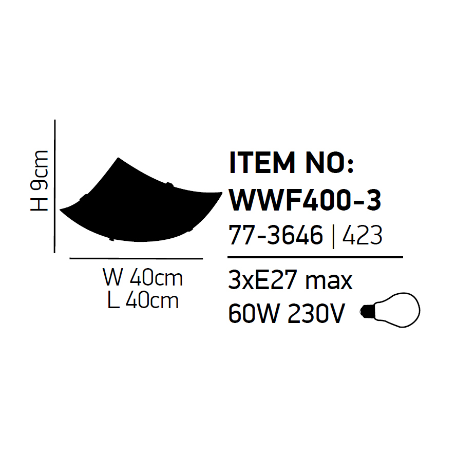 Φωτιστικό Πλαφονιέρα Homelighting Pelin 77-3646 White Home Φωτιστικά Οροφής Spitishop
