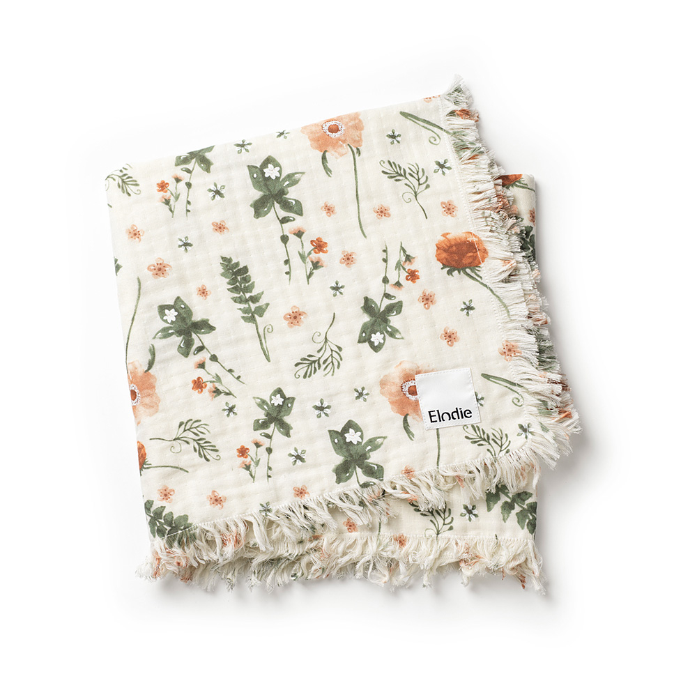 Κουβέρτα Μουσελίνα Αγκαλιάς Elodie Soft Meadow Blossom BR75502