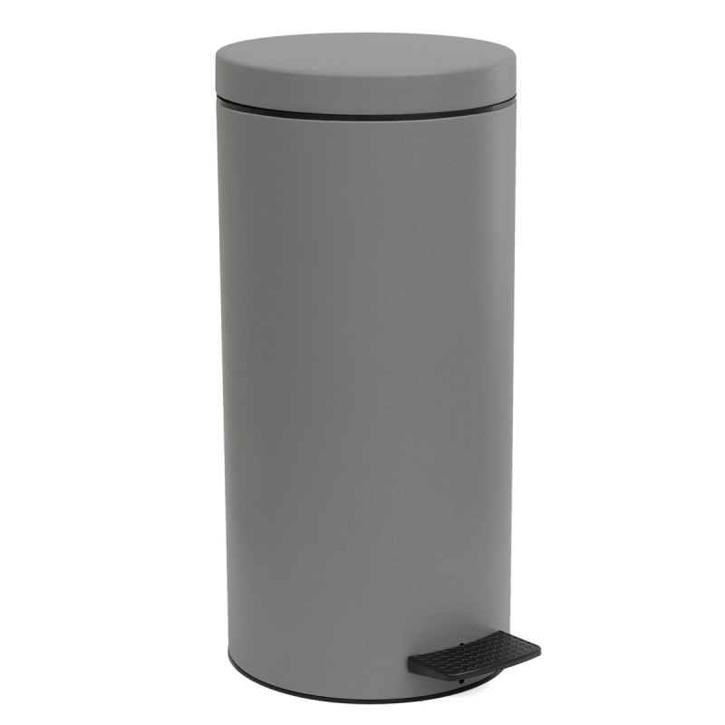 Κάδος Απορριμμάτων (Φ25x53) Pam & Co 25lt 2553 Matt Concrete Grey