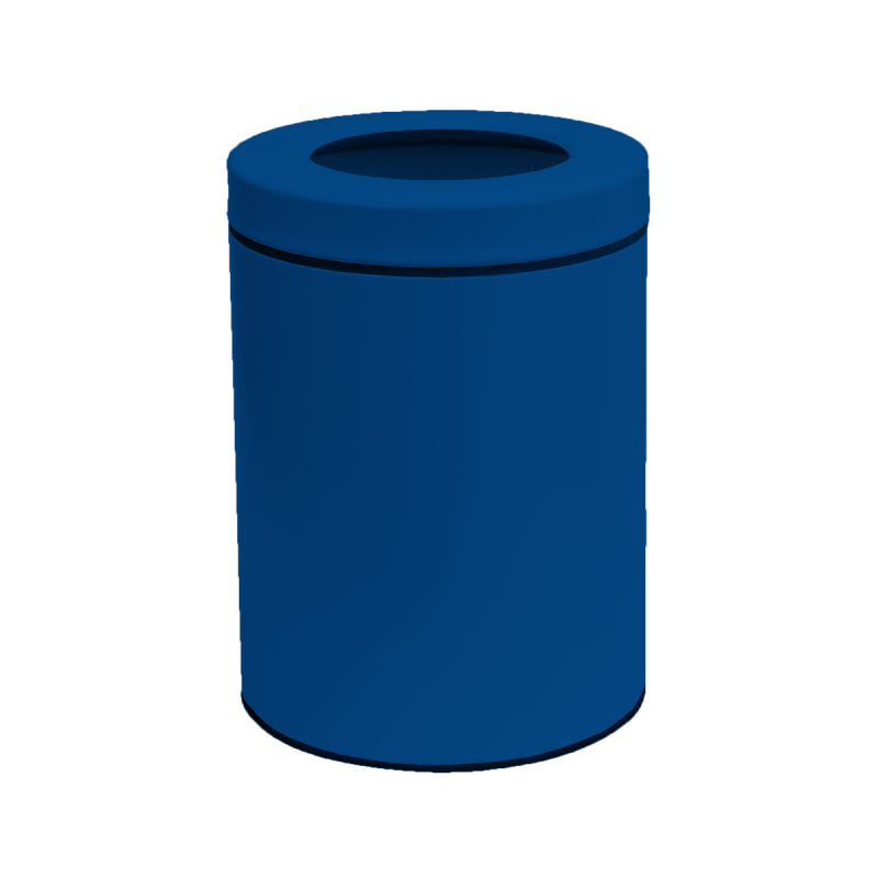 Καλάθι Απορριμμάτων (Φ21x28) Pam & Co 5lt 2128 Dark Blue Matt