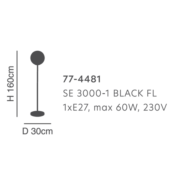 Φωτιστικό Δαπέδου Homelighting Globe 77-4481 Clear