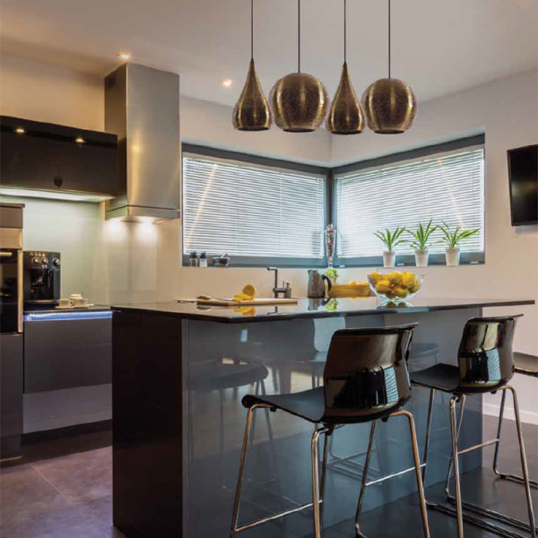 Φωτιστικό Οροφής Μονόφωτο Homelighting Amala 77-4391 Brass