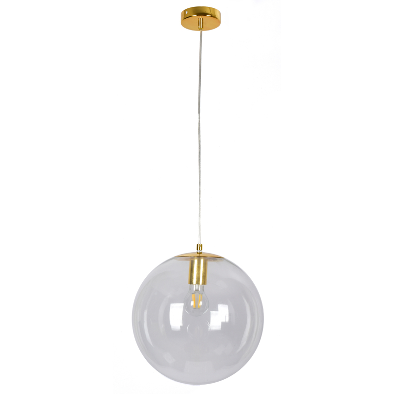 Φωτιστικό Οροφής Μονόφωτο Homelighting Globe 77-4478 Clear