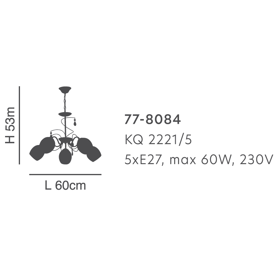 Φωτιστικό Οροφής Τρίφωτο Homelighting Ferrow 77-8083 Chrome Home Φωτιστικά Spitishop