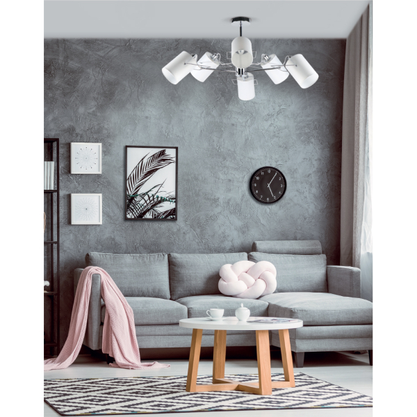 Σποτ Πολύφωτο Homelighting Shiro 77-8101 Chrome