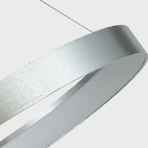 Φωτιστικό Οροφής LED Dimmable Homelighting Amaya 77-8146 Nickel