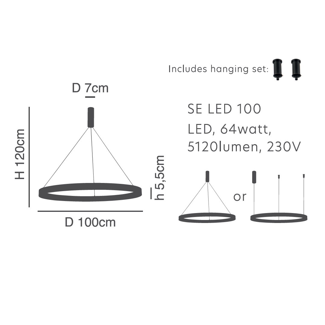 Φωτιστικό Οροφής Led Dimmable Homelighting Amaya 77-8149 Gold Home Φωτιστικά Spitishop