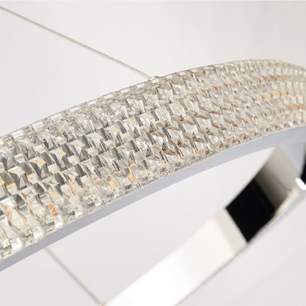 Φωτιστικό Οροφής LED Dimmable Homelighting Amarylis 77-8163 Aluminium