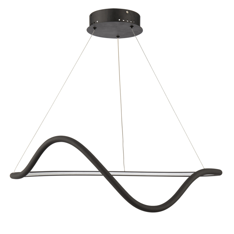 Φωτιστικό Οροφής LED Homelighting Krishna 77-8166 Black