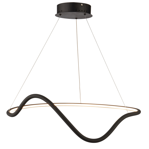 Φωτιστικό Οροφής LED Homelighting Krishna 77-8166 Black