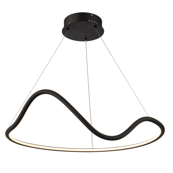 Φωτιστικό Οροφής LED Homelighting Krishna 77-8166 Black