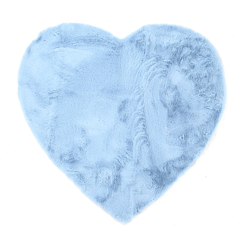 Παιδικό Γούνινο Χαλί (100×100) Royal Carpet Bunny Kids Heart Blue 184800