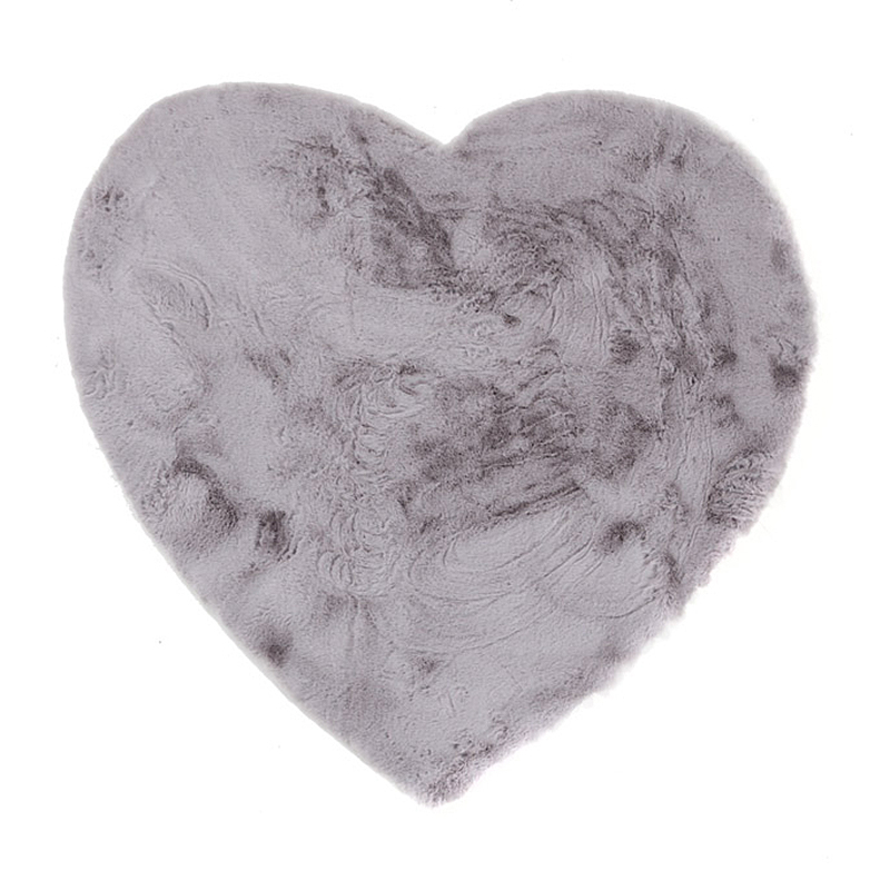 Παιδικό Χαλί Γούνινο (100x100) Royal Carpet Bunny Kids Heart Silver