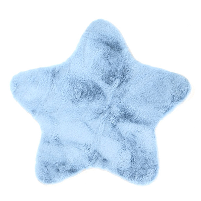 Παιδικό Γούνινο Χαλί (100×100) Royal Carpet Bunny Kids Star Blue