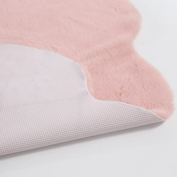 Παιδικό Χαλί Γούνινο (100x100) Royal Carpet Bunny Kids Star Pink