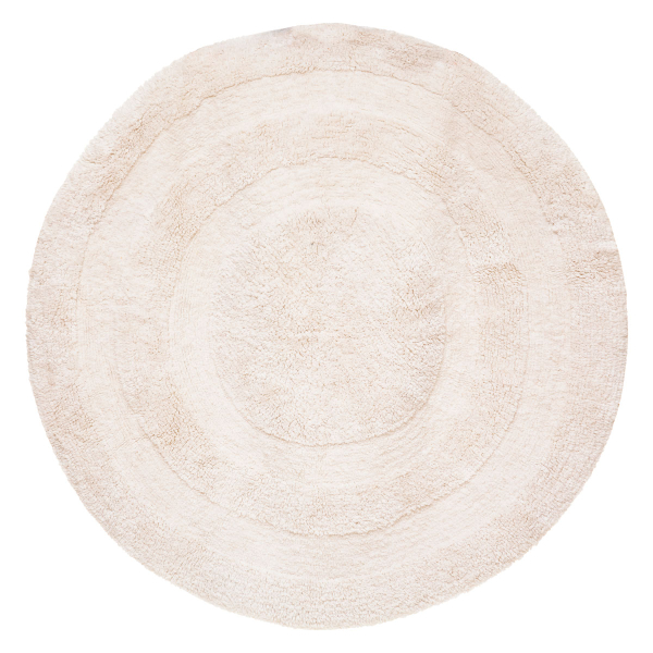 Παιδικό Στρογγυλό Χαλί (Φ120) A-S Spiral White 174339A