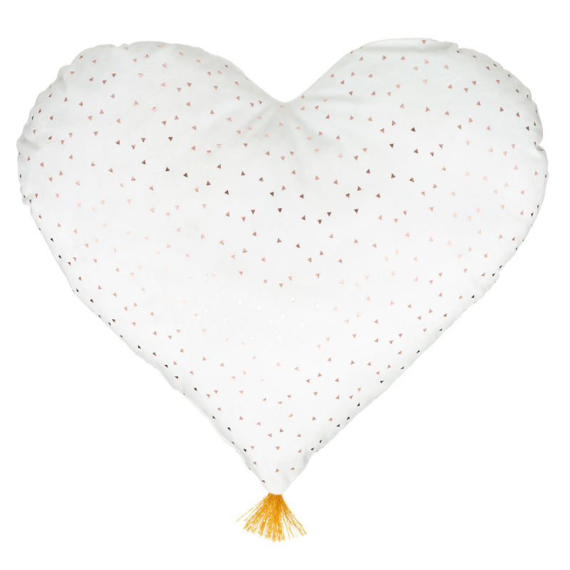 Διακοσμητικό Μαξιλάρι (40x45) A-S Heart White 174334B