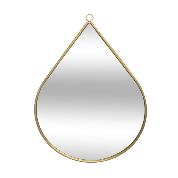 Διακοσμητικός Καθρέφτης Τοίχου (28x39) A-S Drop Gold 169335