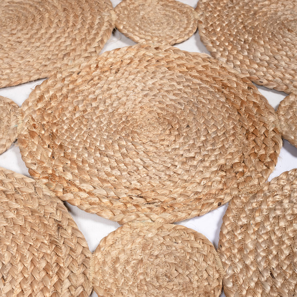 Χαλί Καλοκαιρινό (200X300) Βιοκαρπέτ Jute Rug Brd 99 Natural Home Χαλιά Σαλονιού Spitishop