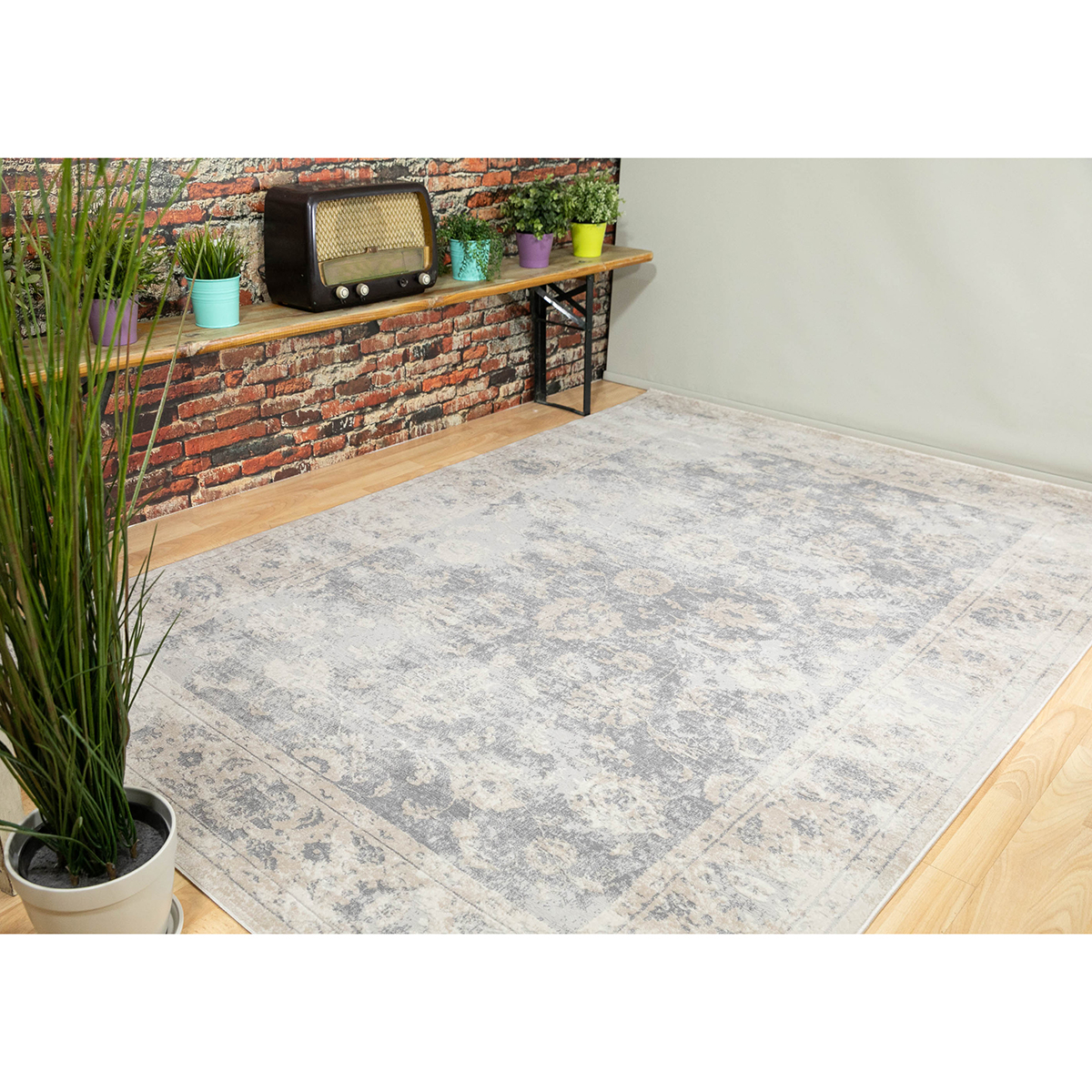 Χαλιά Κρεβατοκάμαρας (Σετ 3Τμχ) Ezzo Venice 7383Acd Home Σετ Spitishop
