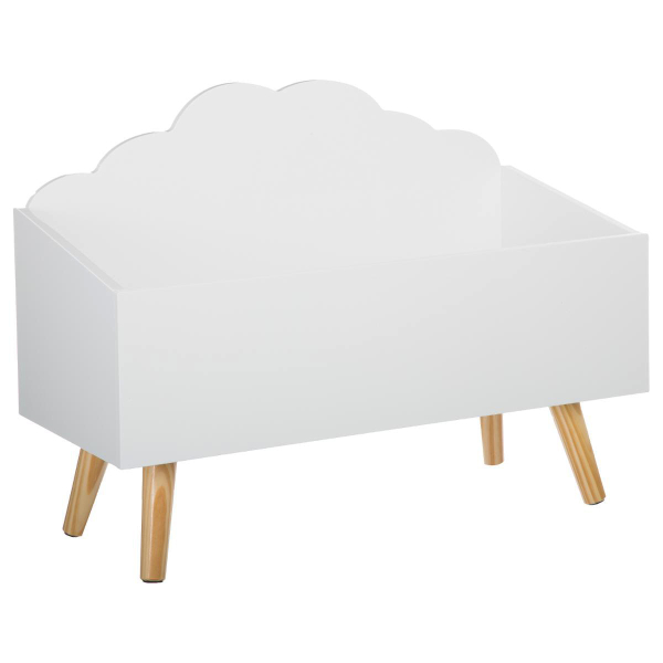 Κουτί Αποθήκευσης Παιχνιδιών (58x28x45.5) A-S Cloud White 127156B