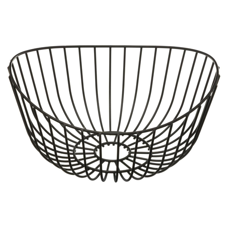 Φρουτιέρα F-V Black Curved 160620B