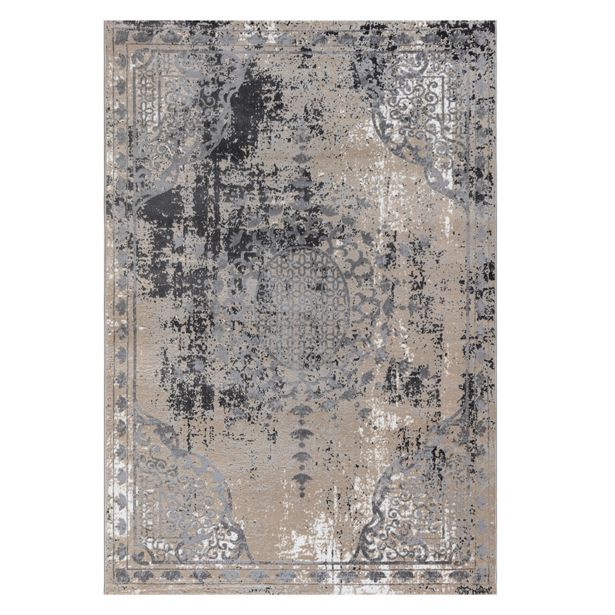 Χαλί All Season (100×150) Ezzo Venice 9668ACD Grey