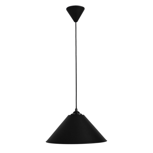 Φωτιστικό Οροφής Μονόφωτο Heronia Conos/30 35-0026 Black