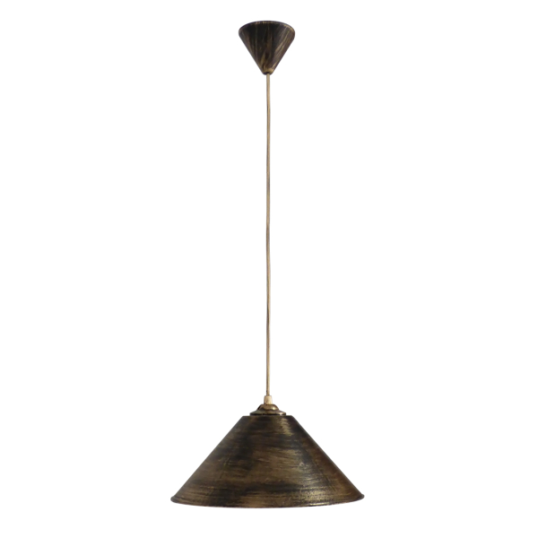 Φωτιστικό Οροφής Μονόφωτο Heronia Conos/30 35-0027 Bronze