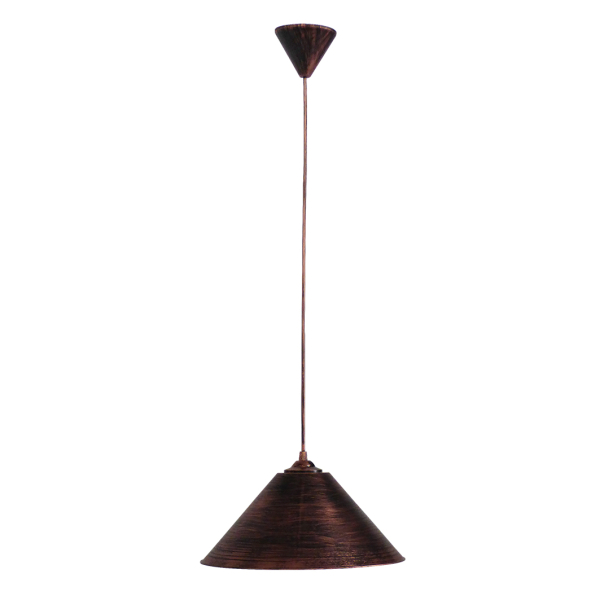 Φωτιστικό Οροφής Μονόφωτο Heronia Conos/30 35-0028 Copper