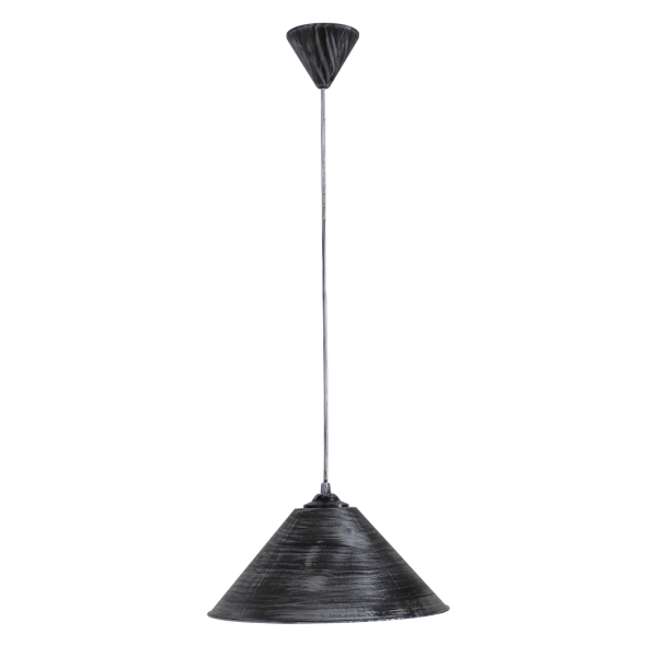Φωτιστικό Οροφής Μονόφωτο Heronia Conos/30 35-0029 Silver