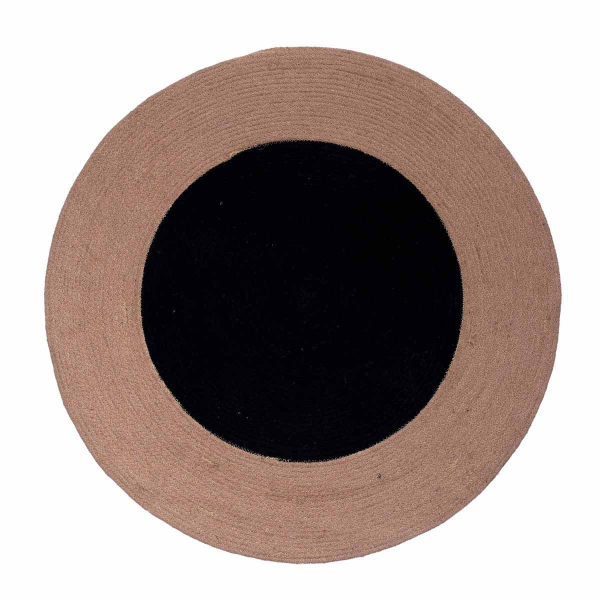 Στρογγυλό Χαλί All Season (Φ140) Palamaiki Roda Black