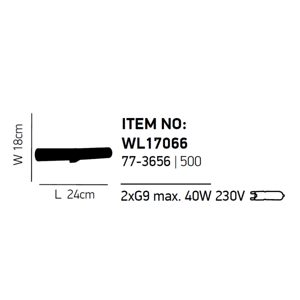 Φωτιστικό Μπάνιου Homelighting Santa 77-3656