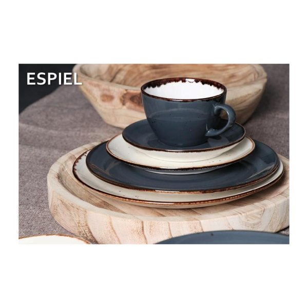 Πιάτο Φρούτου (Φ19) Espiel Terra Grey TLG103K6