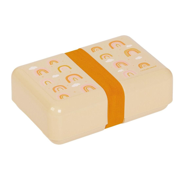 Φαγητοδοχείο 850ml (18x12x6) Α Little Lovely Company Rainbows SBRAPI33