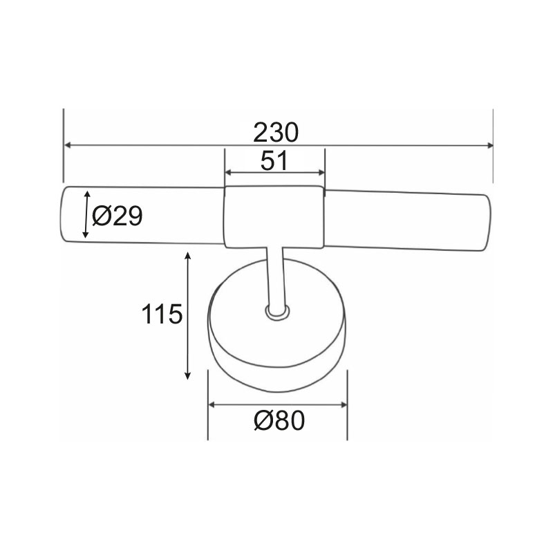 Φωτιστικό Μπάνιου Aca Sueva 401700 Home Μπάνιο Φωτιστικά Spitishop