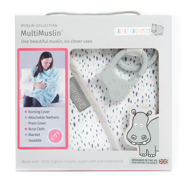 Μουσελίνα Πολλαπλών Χρήσεων Cheeky Chompers Pear Drop