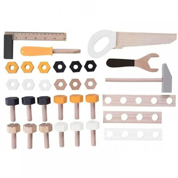 Ξύλινο Παιχνίδι Ρόλων Gerardo's Toys Πάγκος Εργασίας GΤ61150