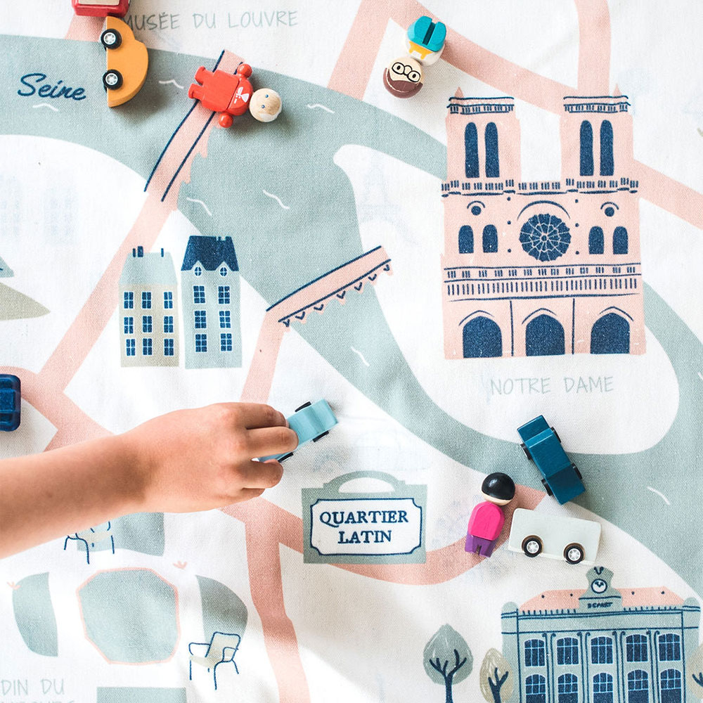 Σάκος Στρώμα Παιχνιδιού Play Go Paris Map Ρg301411 Home Οργάνωση & Αποθήκευση Βρεφικού - Παιδικού Spitishop