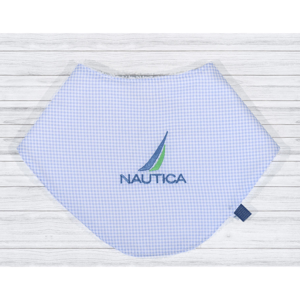 Σαλιάρα-Μπαντάνα Nautica Καρρώ Σιελ 921