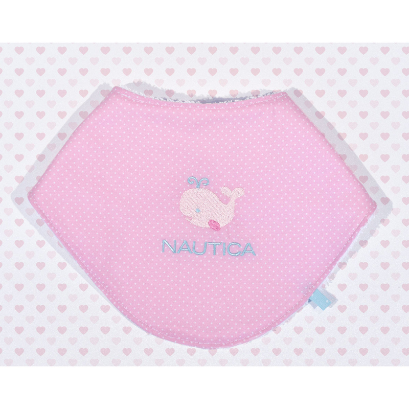 Σαλιάρα-Μπαντάνα Nautica Πουά Ροζ 932