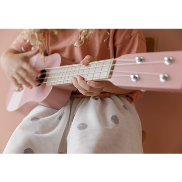 Μουσικό Παιχνίδι Κιθάρα Little Dutch Ροζ LD7014