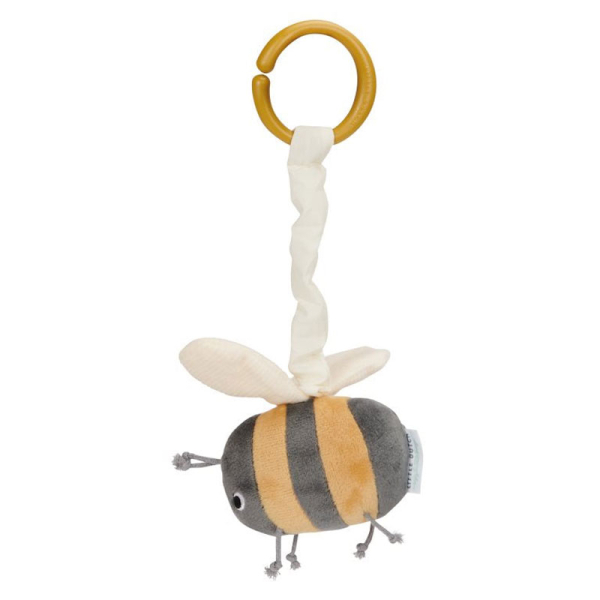 Κρεμαστό Λούτρινο Ζωάκι Με Δόνηση Little Dutch Bumblebee LD8513