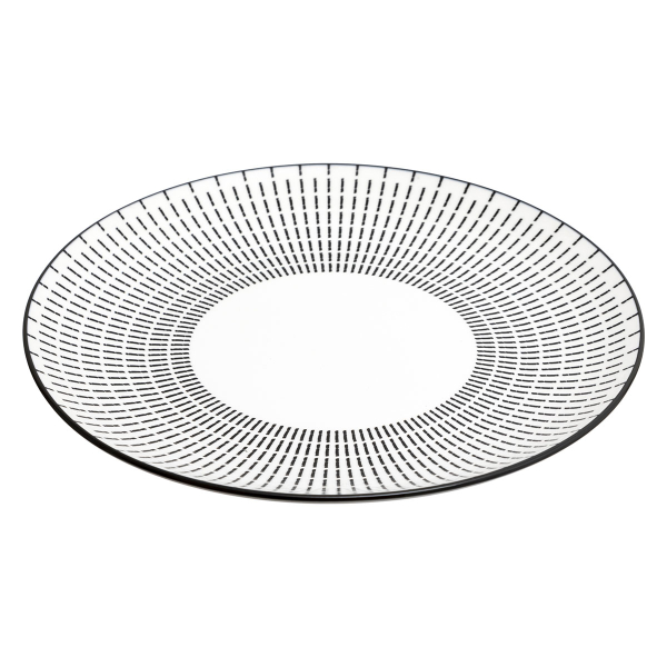 Σετ Πιάτα 18τμχ S-D Lunis Black 154672