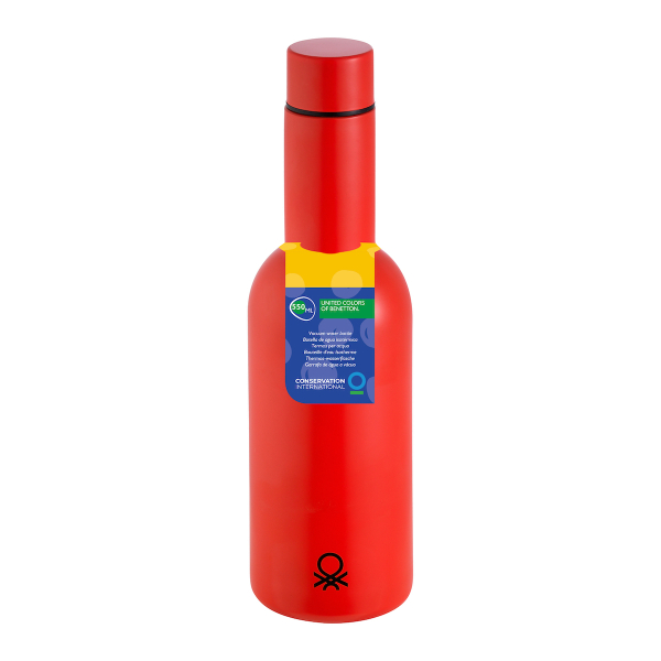 Μπουκάλι Θερμός 550ml Benetton Rainbow BE-0305 Red