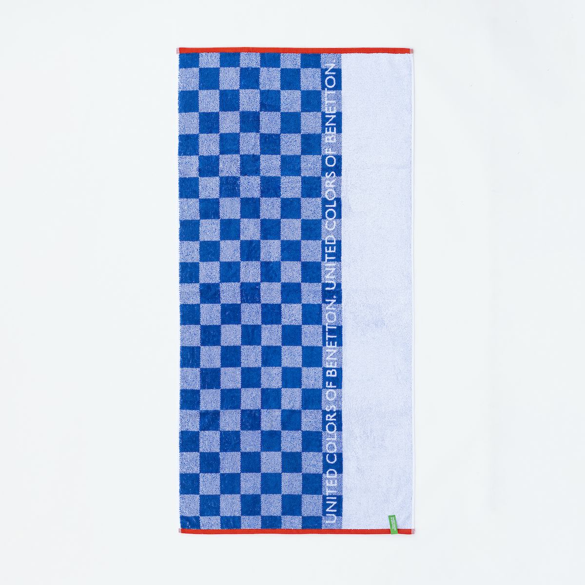 Παιδική Πετσέτα Θαλάσσης (70×140) Benetton Kids Squares BE-0826-BL Blue