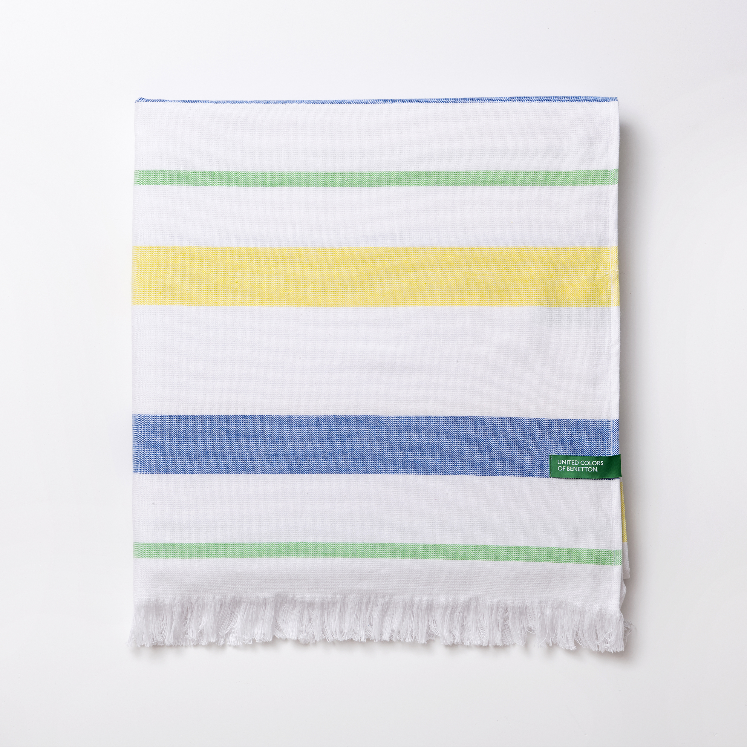Πετσέτα Θαλάσσης-Παρεό (80×165) Benetton Tevere BE-0198 Blue – Yellow