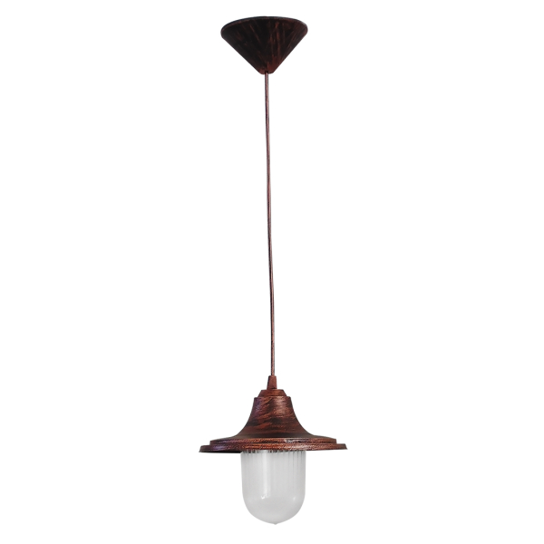 Φωτιστικό Οροφής Μονόφωτο Heronia Aris 11-0119 Copper