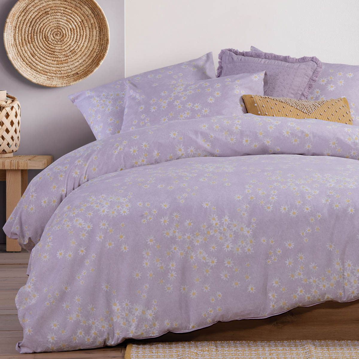 Σεντόνια King Size Nef-Nef Smart Line Daisario