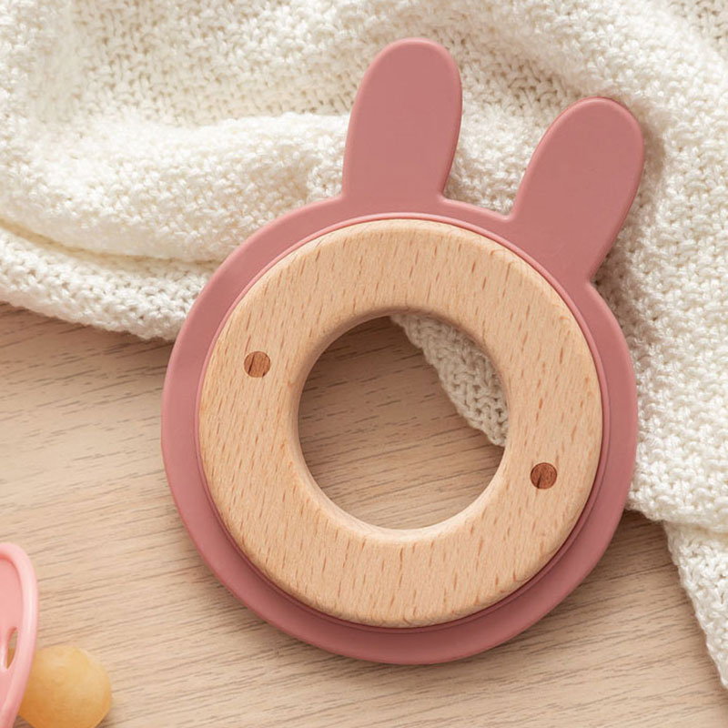 Μασητικό Kiokids Ecofriendly Bunny Pink 3236